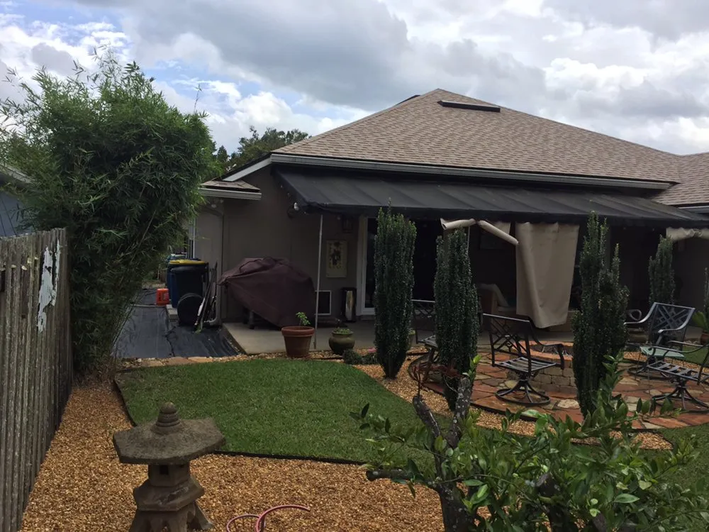 Local landscape installation in Jacksonville Beach, FL by Seans Lawns