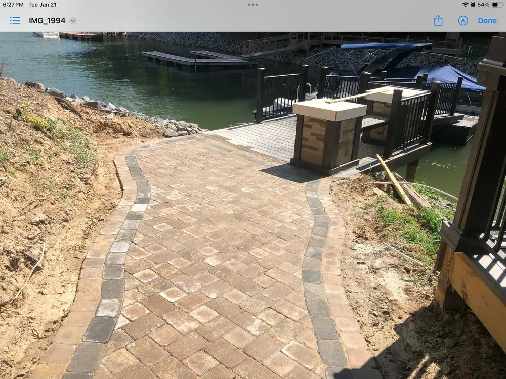 Professional yard maintenance for residential properties in Holly Ridge, NC by Seaside Custom Pavers & Edging