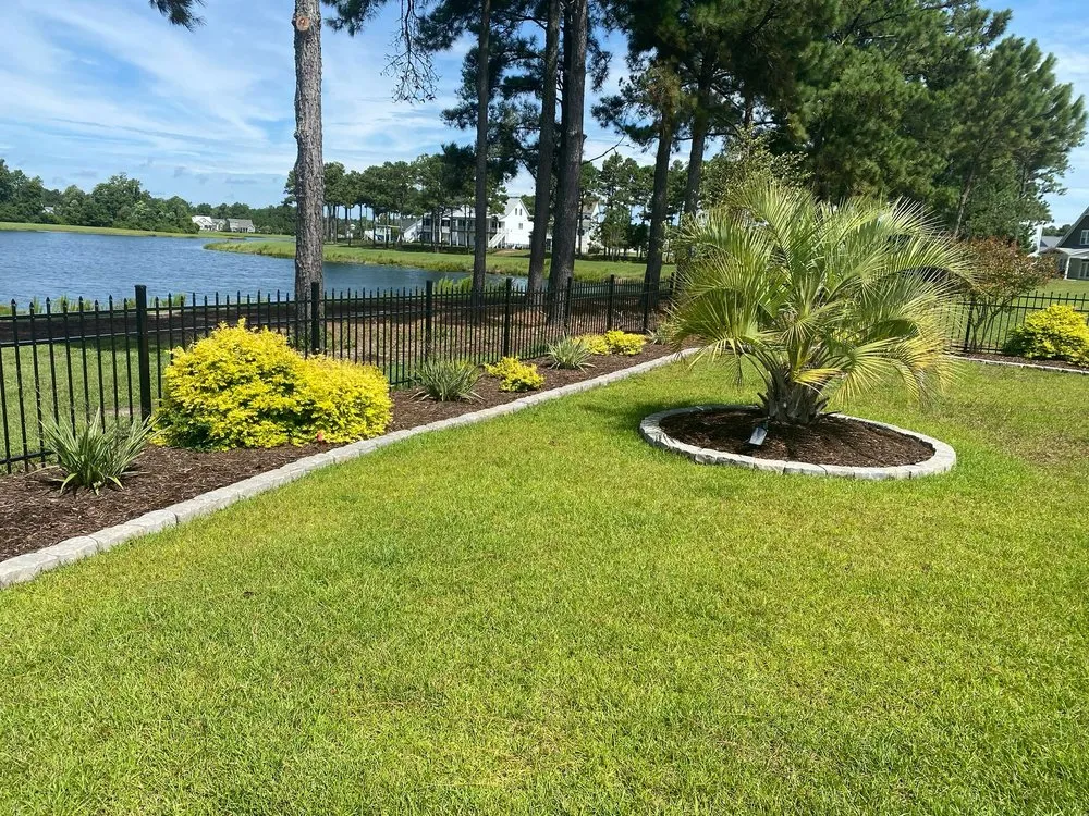 Reliable garden landscaping in Holly Ridge, NC by Seaside Custom Pavers & Edging