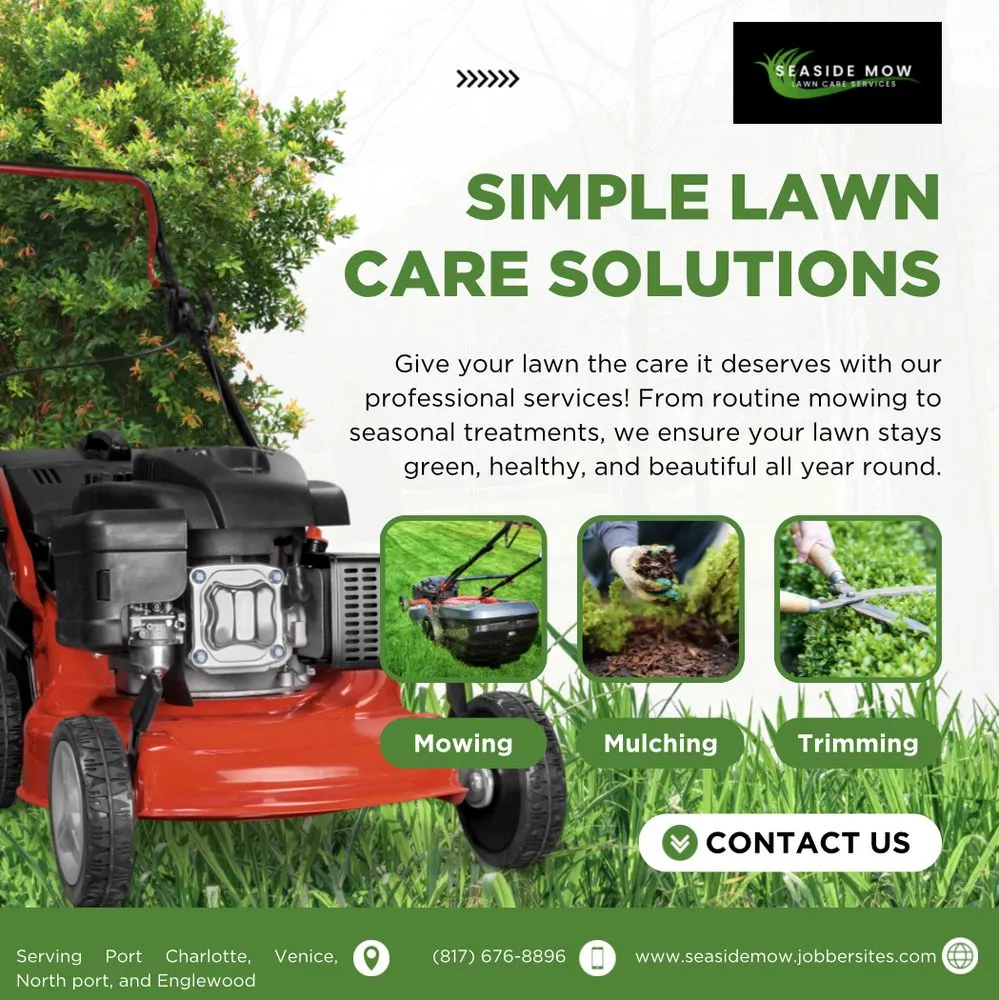 Expert garden landscaping experts serving Port Charlotte, FL - Seaside Mow