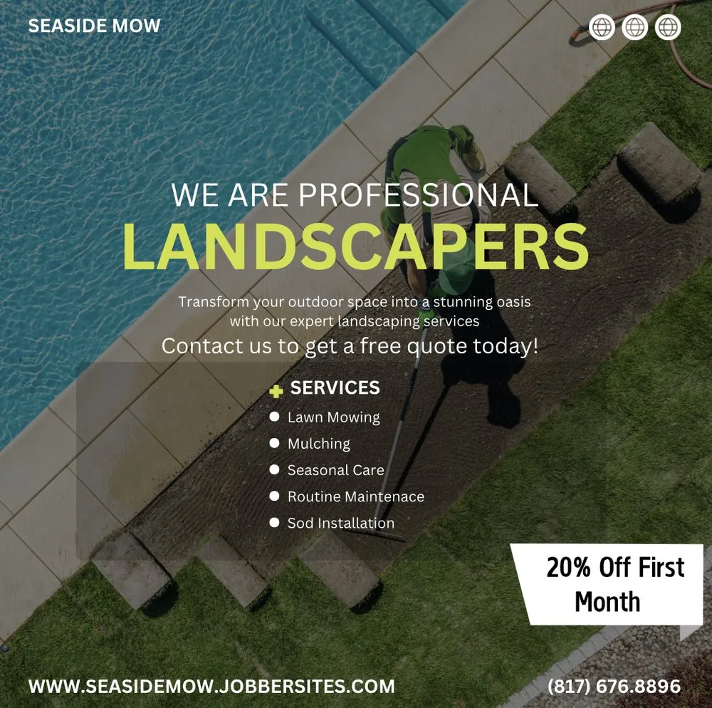Expert garden landscaping experts serving Port Charlotte, FL - Seaside Mow