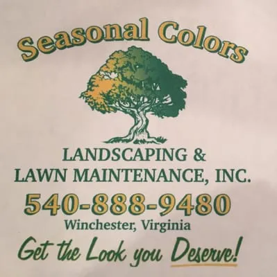 Seasonal Colors Landscape Logo