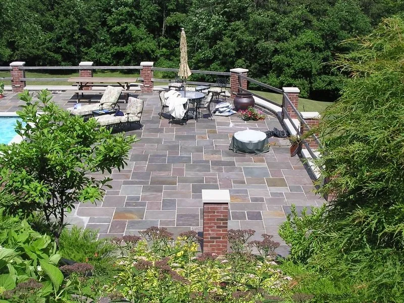 Expert landscape installation with custom design across Buffalo, NY - Seasonal Landscaping & Nursery