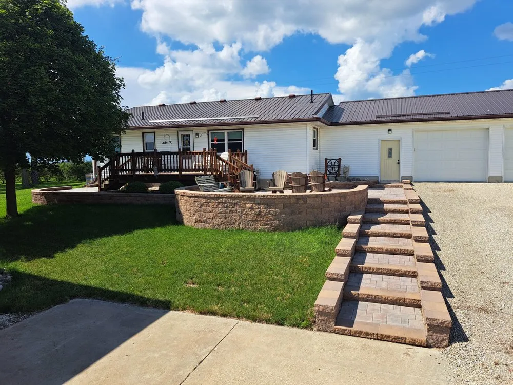 Professional garden landscaping for homes across Denver, IA - Seasonal Solutions