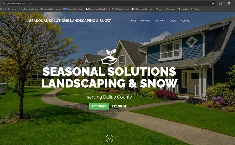 Trusted lawn mowing service near you in Waukee, IA by Seasonal Solutions Iowa