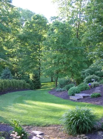 Custom outdoor landscaping for beautiful yards across Conestoga, PA - Seasons Lawn & Landscape Service