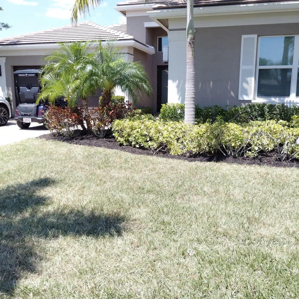 Custom outdoor landscaping for residential properties in Port St. Lucie, FL by Seasons Matter