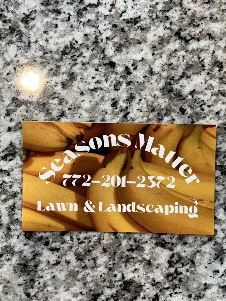Local landscape installation for year-round maintenance in Port St. Lucie, FL by Seasons Matter