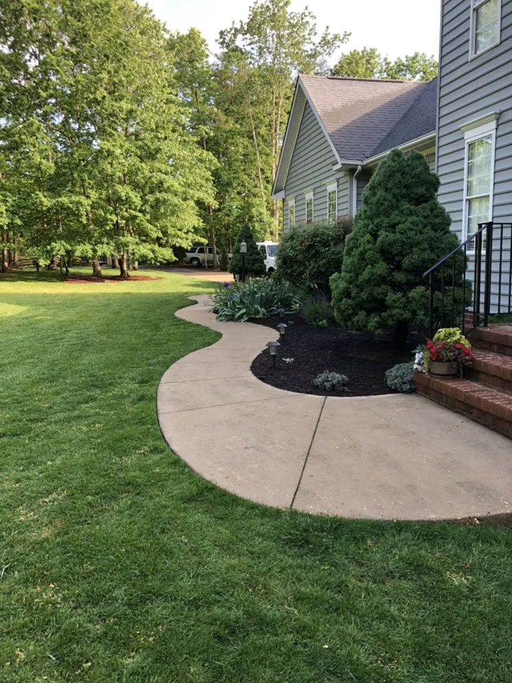 Custom landscape design in Fredericksburg, VA by Seasons now