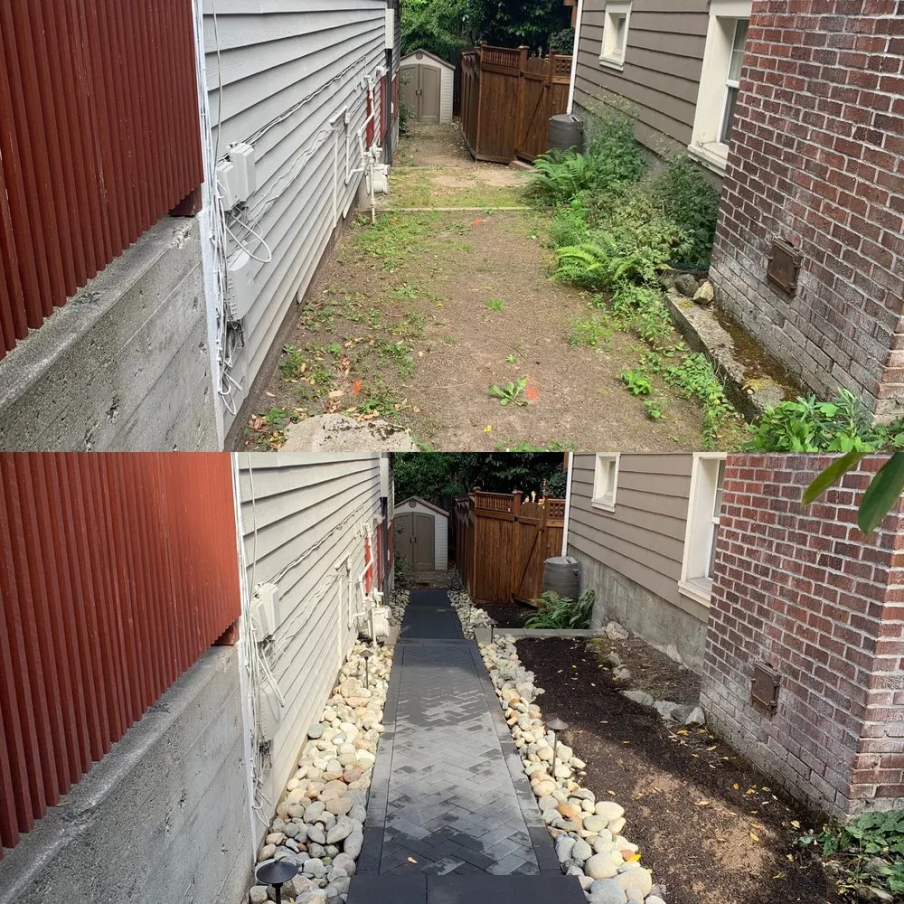 Custom yard cleanup service in Kirkland, WA by Seattle Pro Turf