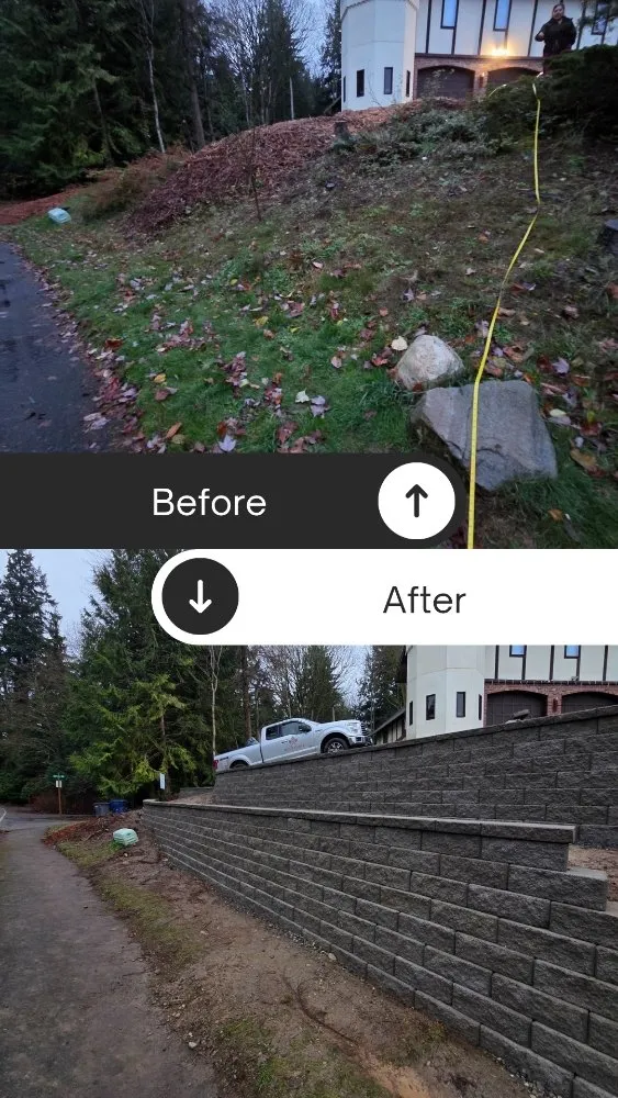 Top-rated landscape design in Lynnwood, WA by Seattlemaple Landscaping