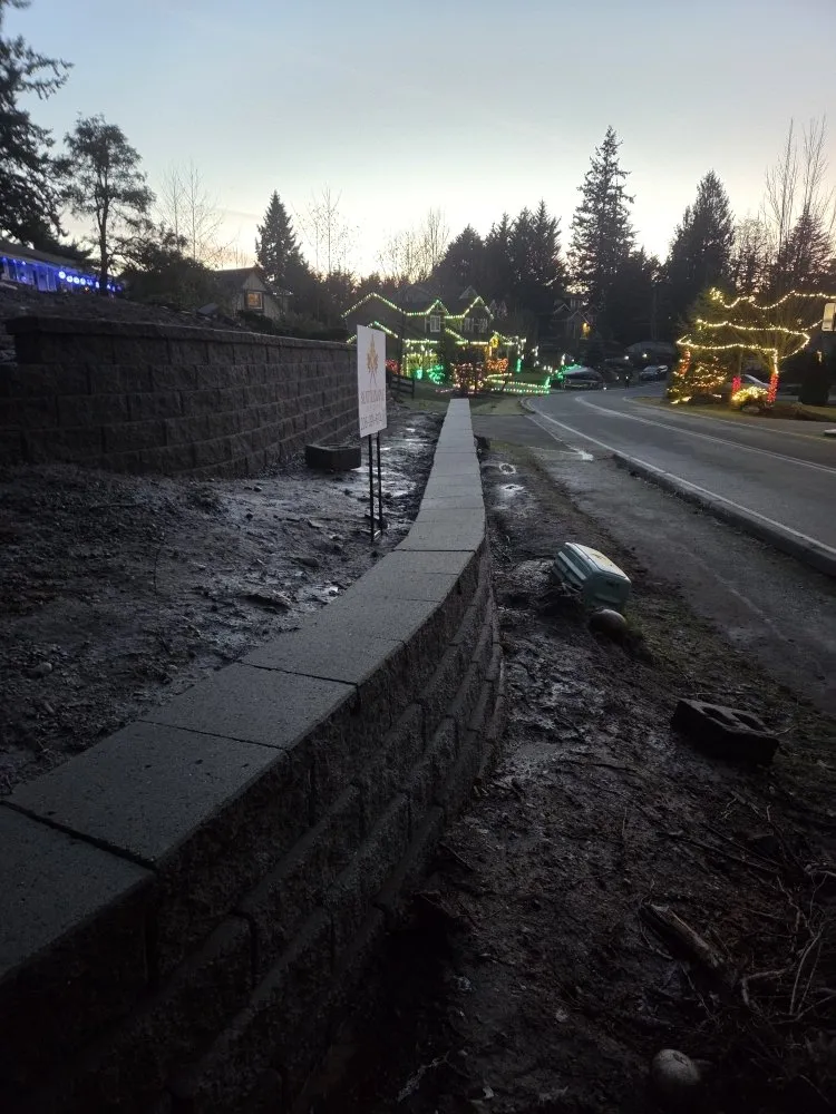 Professional landscape installation for residential properties in Lynnwood, WA by Seattlemaple Landscaping