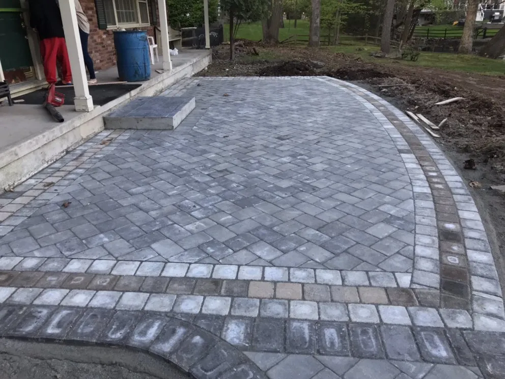 Professional landscape installation in Ramsey, NJ by Sebastian Construction