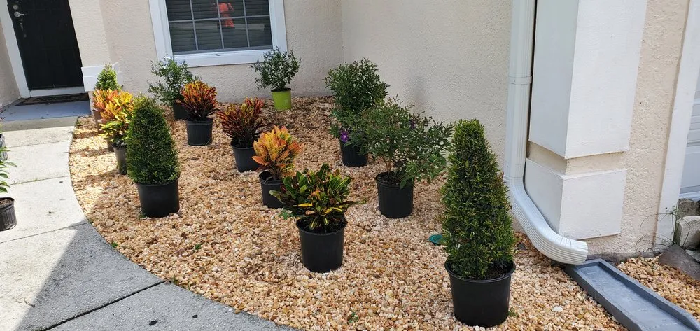 Professional garden landscaping for homes across Eustis, FL - Sebastian Lawn & Landscaping service