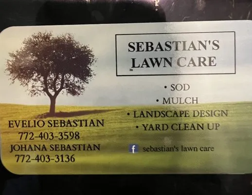 Sebastian’s Lawn Care Logo