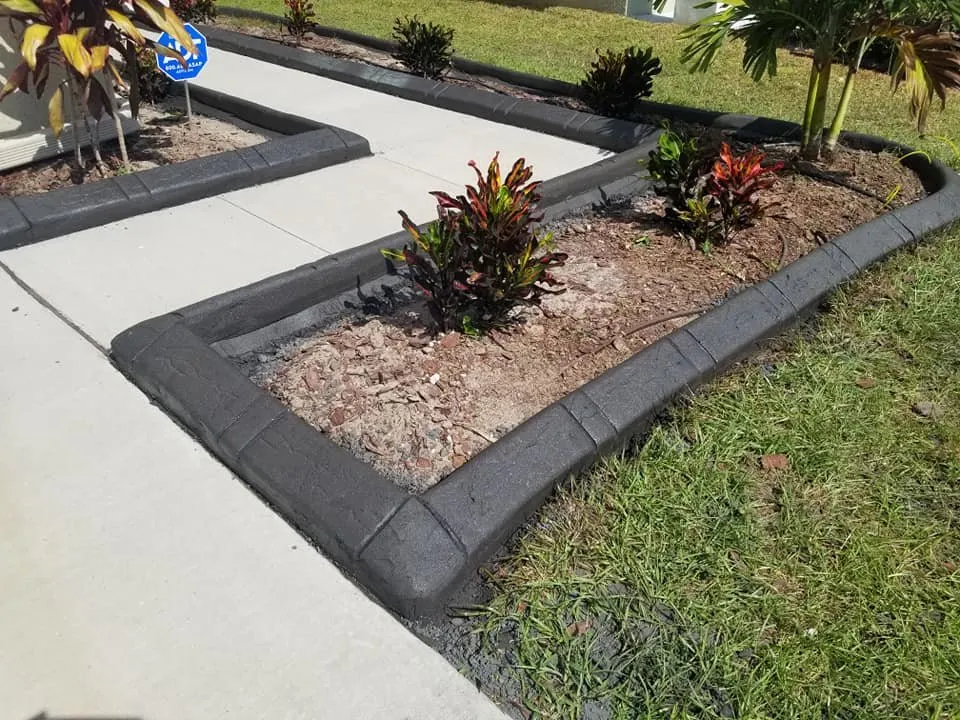 Trusted lawn mowing service in Wimauma, FL - Second 2 None Artisan Landscape Curbing
