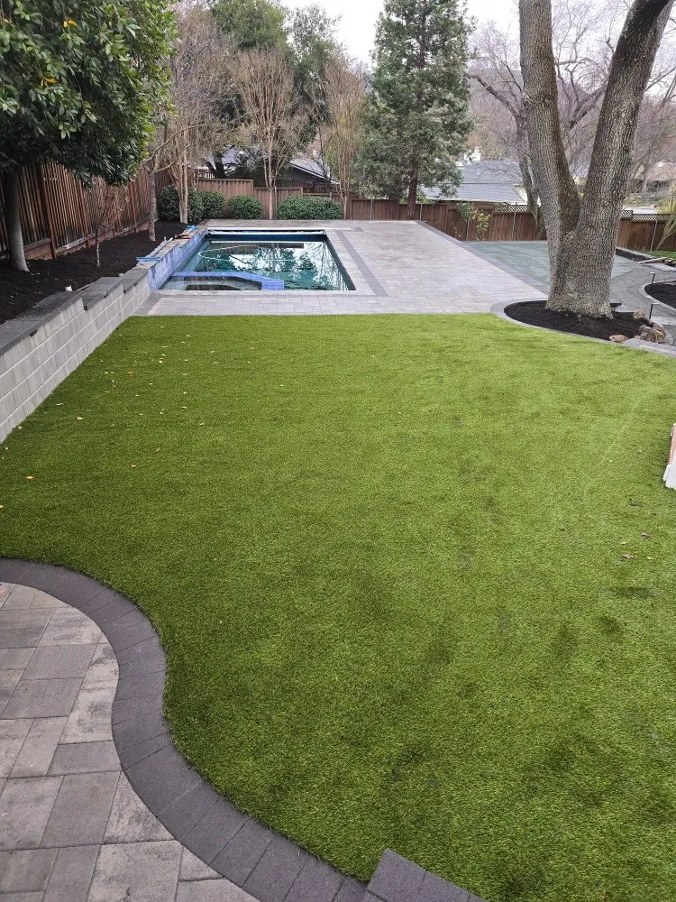 Professional garden landscaping with custom design in Antioch, CA by Second Generation Landscaping