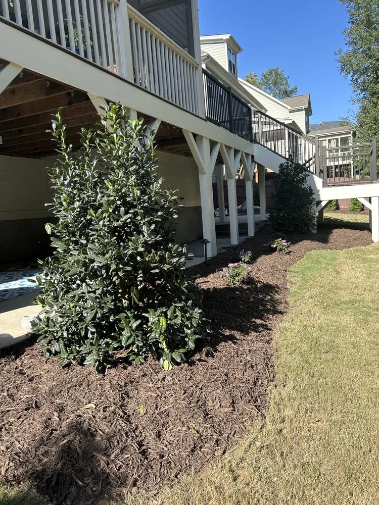 Expert lawn mowing service in Apex, NC by Second Nature