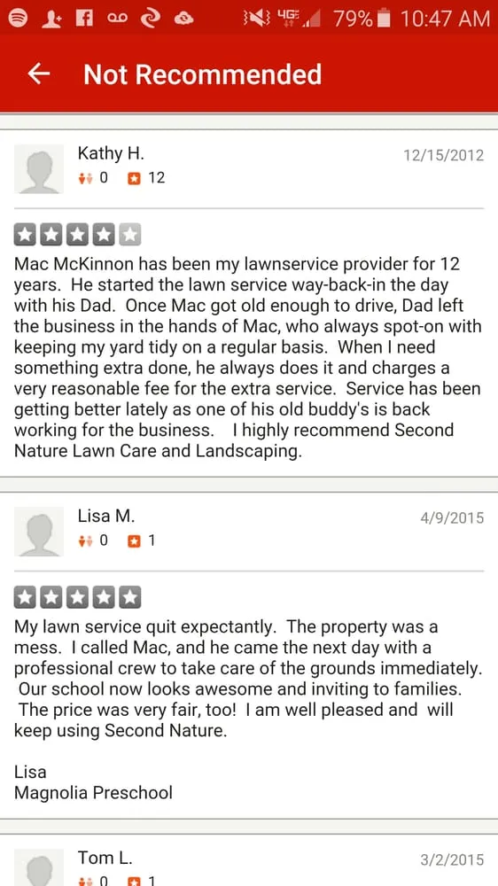 Reliable yard cleanup service in Tallahassee, FL by Second Nature Lawn Care and Landscaping