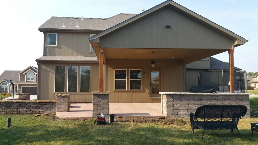 Local landscape installation in Lee's Summit, MO by Second Nature Outdoor Living and Landscaping