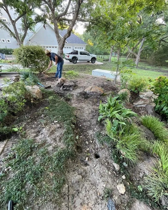 Professional yard cleanup service in McKinney, TX - Secret Gardens