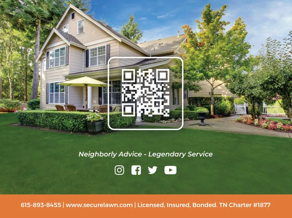 Professional garden landscaping for homes in Murfreesboro, TN by Secure Lawn