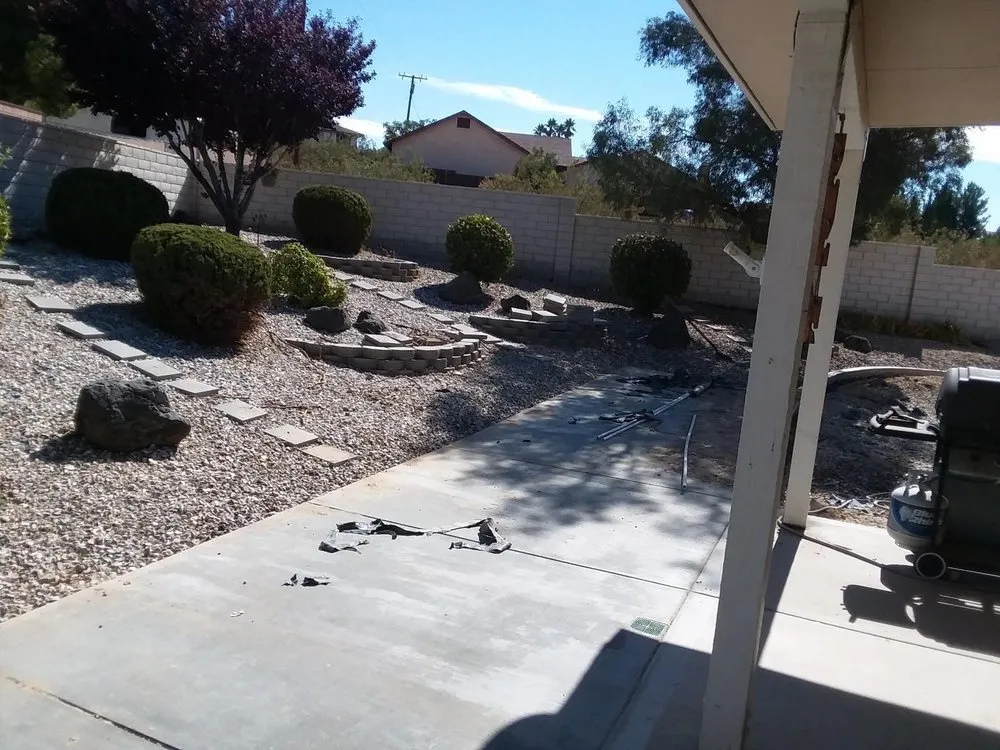 Custom residential landscaping in Victorville, CA by Sedillo & Son Landscaping
