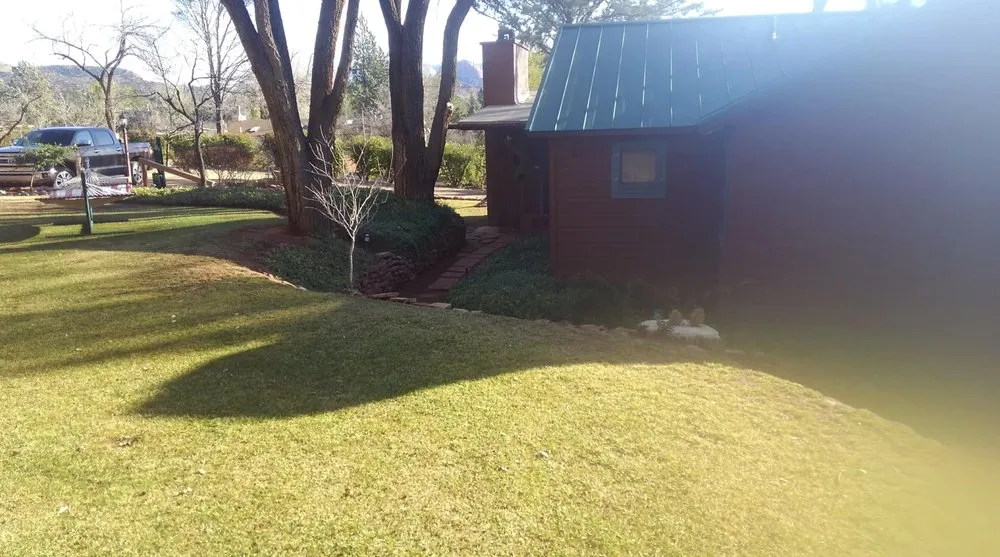 Trusted lawn care service with custom design in Cottonwood, AZ by Sedona New Earth Landscaping