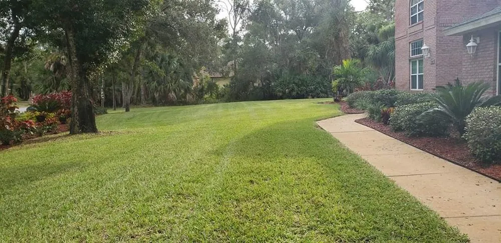 Trusted landscaping services with custom design in Palm Bay, FL by See Weeds Mowing and Landscaping