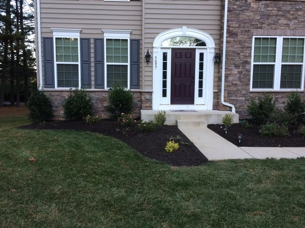 Local landscape installation in Finksburg, MD by See's Landscaping