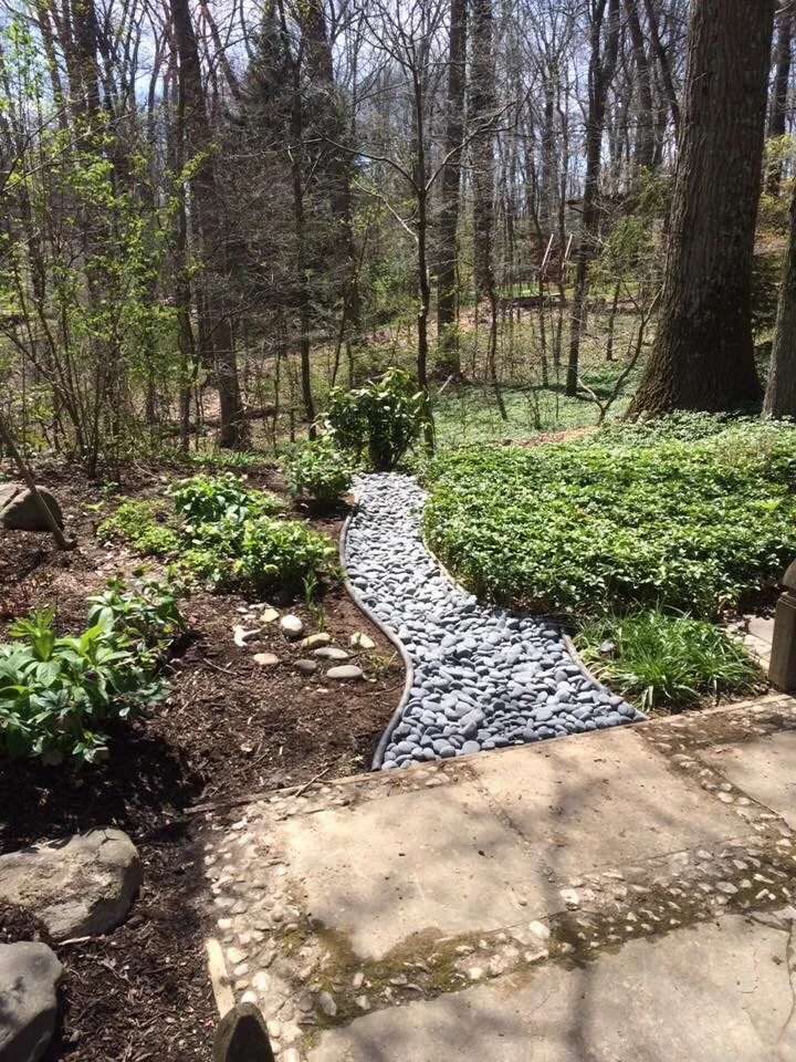 Professional landscape installation for homes across Finksburg, MD - See's Landscaping