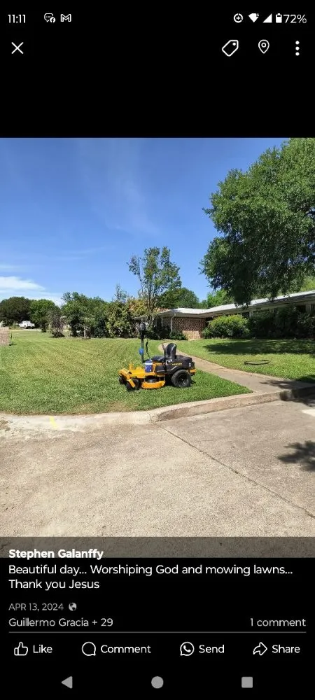 Top-rated lawn mowing service in Copperas Cove, TX by SEG Lawncare