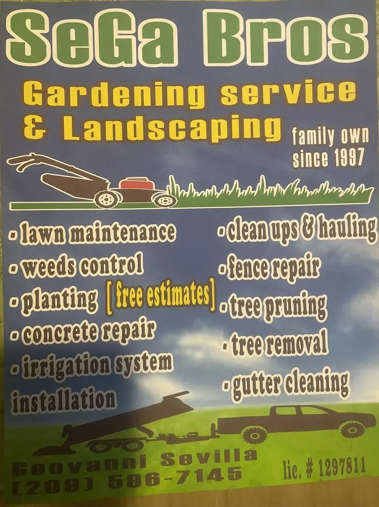Professional landscape installation in Modesto, CA - SeGa Bros Gardening Service & Landscaping