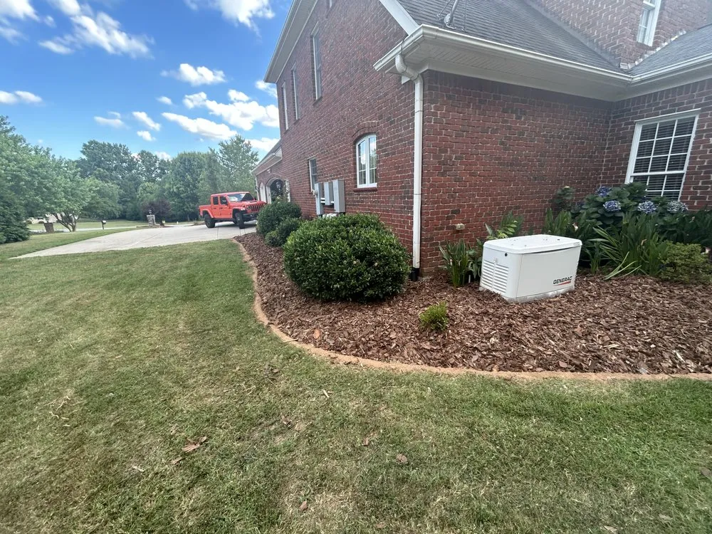 Affordable landscape installation in Oak Ridge, NC by Seidle Auto Detailing & Lawn Care