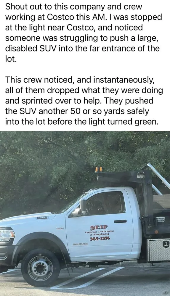 Trusted yard maintenance experts serving Grand Rapids, MI - Seif Lawn Care & Snow Plowing