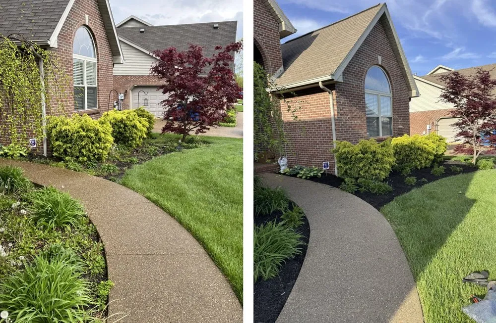 Custom landscape design for outdoor upgrades in Evansville, IN by Seits Mowing and Pressure Washing