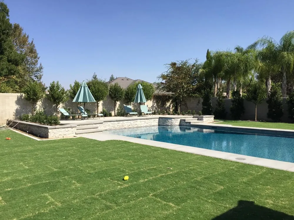 Custom outdoor landscaping in Bakersfield, CA by Select Landscape