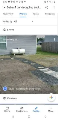 SeLecT Landscaping Logo