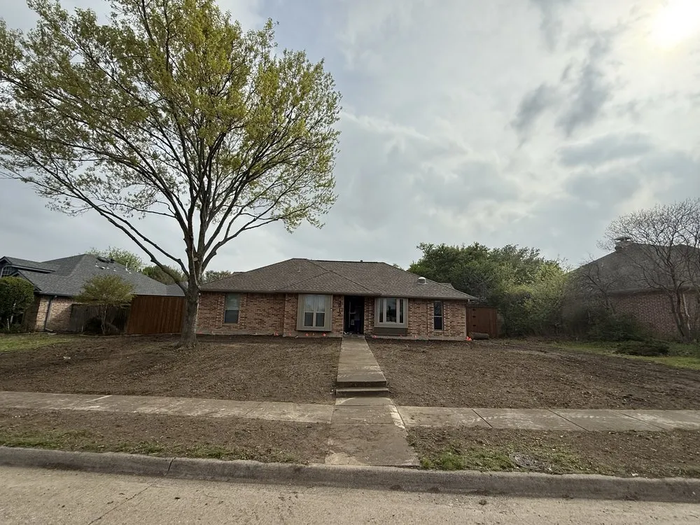 Affordable lawn care service with custom design in Princeton, TX by Select Landscaping