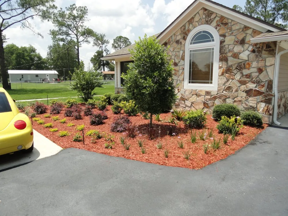 Professional landscape installation with custom design across Gainesville, FL - Select Scape Landscape