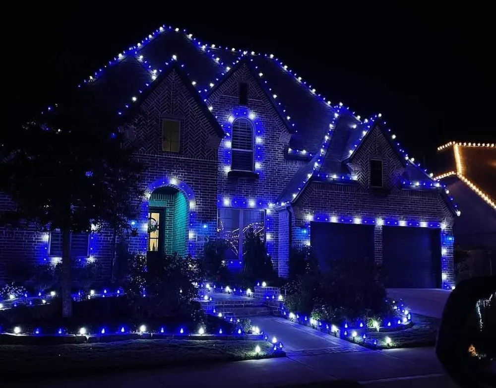 Local landscape installation in Pilot Point, TX by Self Made Lawn Care