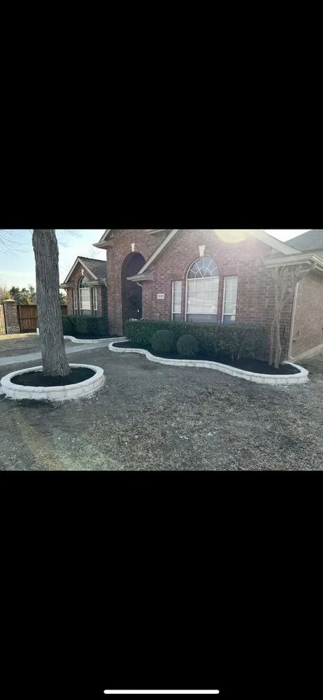 Custom landscape design in Pilot Point, TX - Self Made Lawn Care