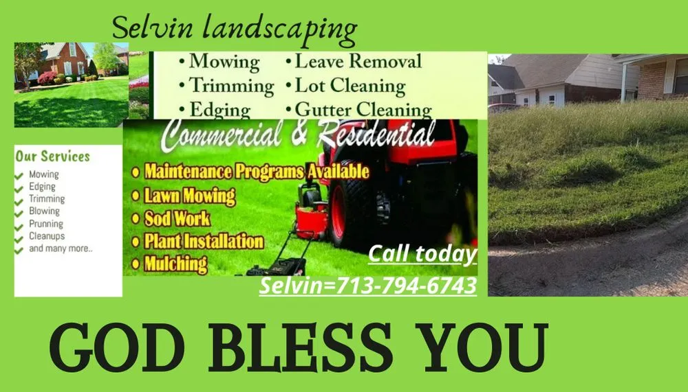 Professional landscape installation near you across Houston, TX - Selvin Landscaping