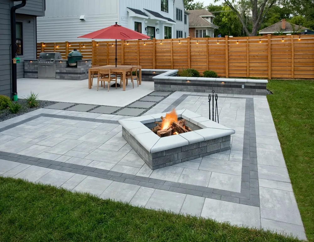 Professional landscape design for year-round maintenance in Addison, IL by Selvin's Landscaping