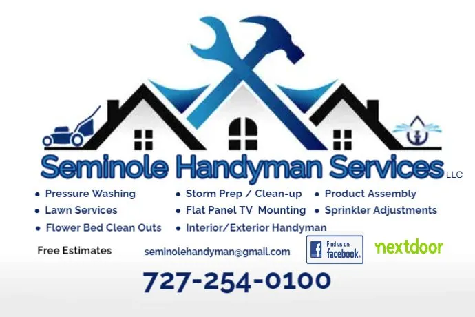 Professional yard cleanup service in Largo, FL by Seminole Handyman Services
