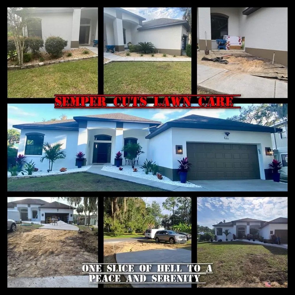 Trusted garden landscaping in Lecanto, FL - Semper Cuts Lawn Care Yard Recovery