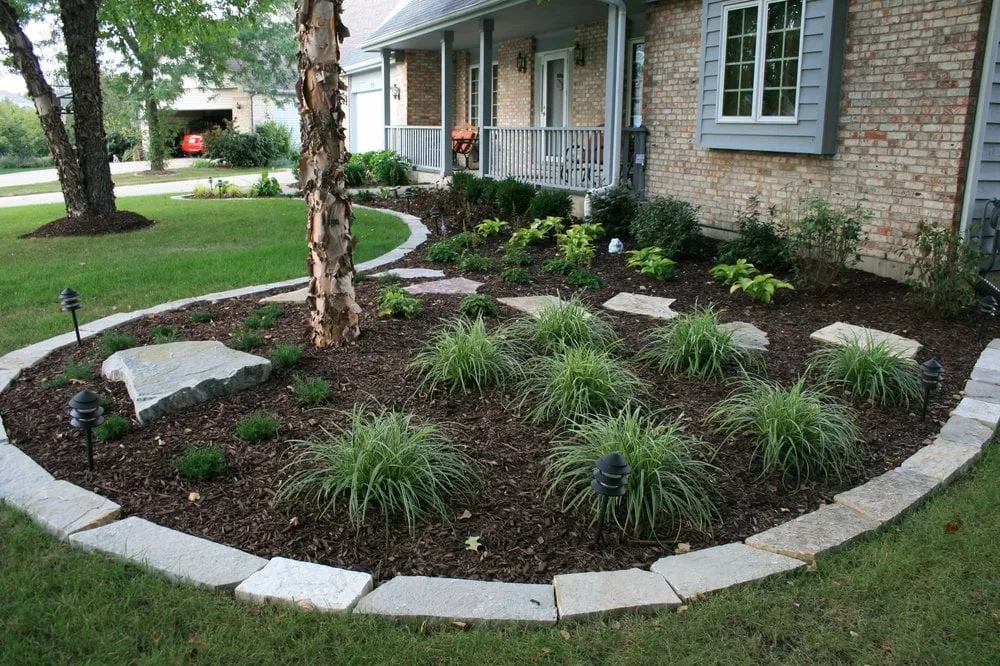 Local yard cleanup service for residential properties in Yorkville, IL by Semper Fi Land Service