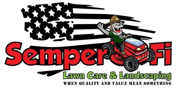 Semper Fi Lawn Care & Landscaping Logo