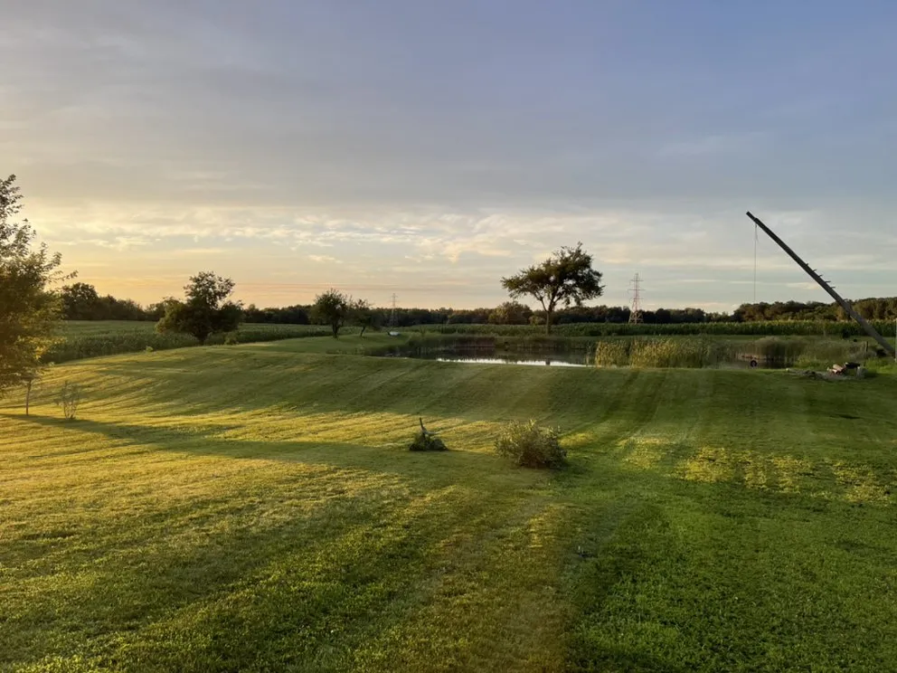 Custom lawn mowing service in Columbia City, IN by Semper Fi Lawn Care