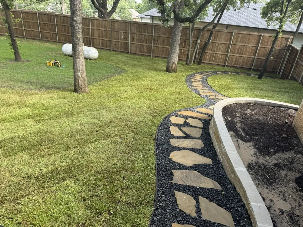 Trusted residential landscaping with custom design across Double Oak, TX - Semper Fi Landscape Solutions